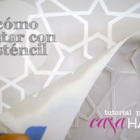 Tutorial - Cómo pintar con esténcil (stencil)