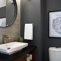 Antes y después: Un mini baño se llena de estilo