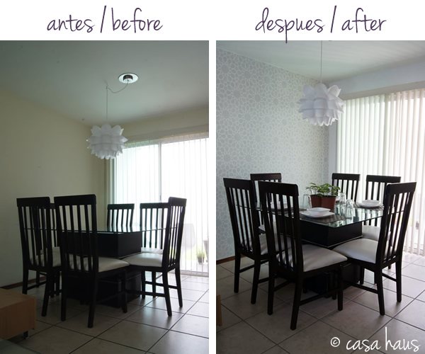 antes despues comedor 2