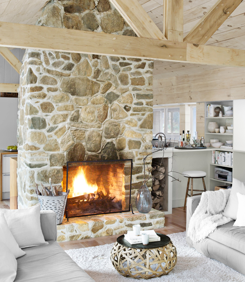 chimenea sencilla