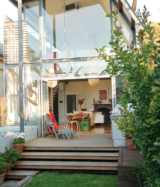 escaleras jardin | Casa Haus