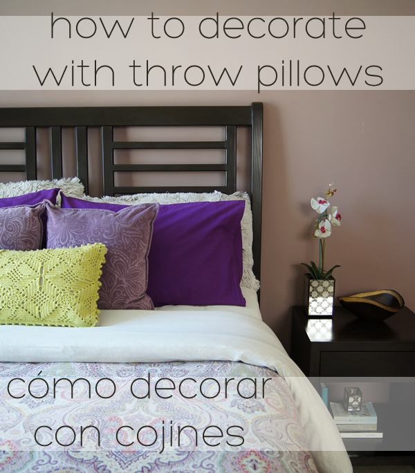 cómo decorar con cojines | Casa Haus