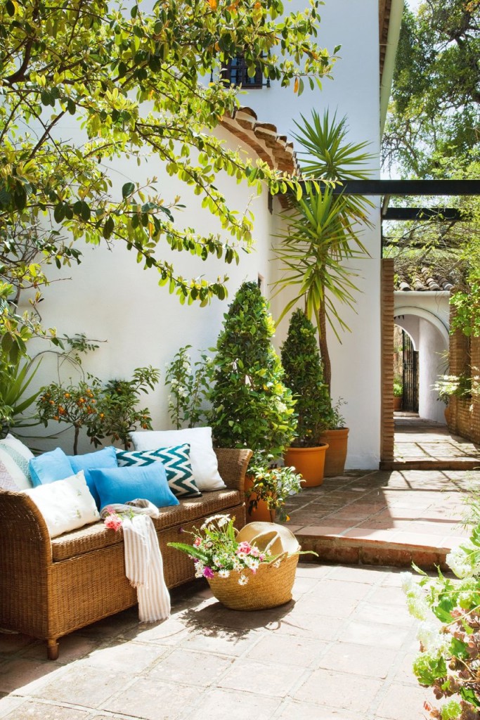 patio mediterráneo | Casa Haus