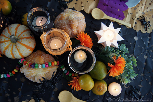 detalles mesa halloween día de muertos | Casa Haus