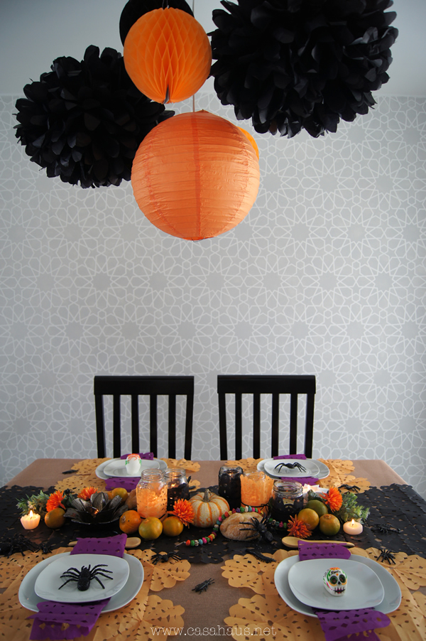 mesa dia de muertos y halloween | Casa Haus