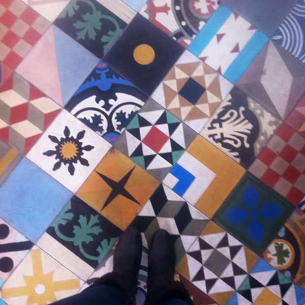 piso de mosaico hidráulico | Casa Haus