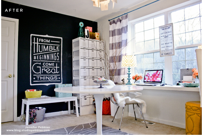 Craft room moderno via Casa Haus