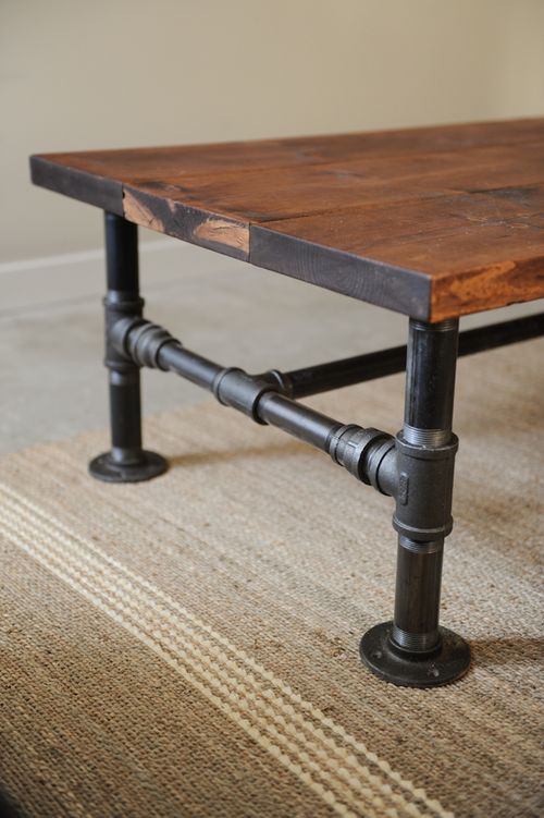 Mesa industrial de tubería / Industrial pipe coffee table / Casa Haus