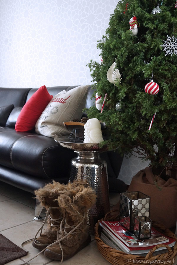 Our living room Christmas tree // Nuestro árbol de Navidad en la sala // Casa Haus