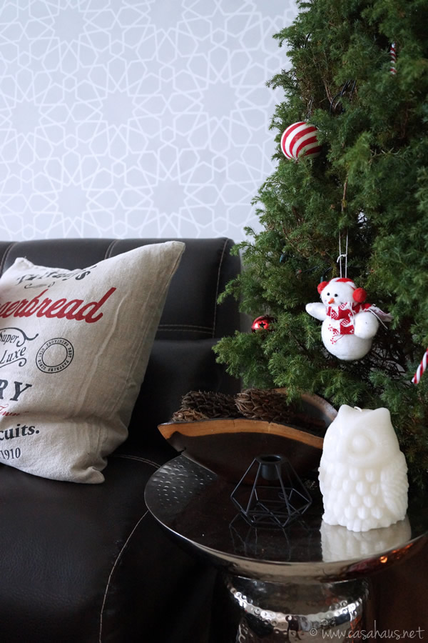 Our living room Christmas tree // Nuestro árbol de Navidad en la sala // Casa Haus