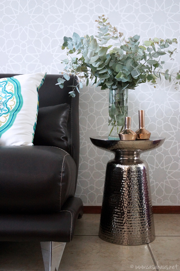 Our Moroccan inspired living room // Nuestra sala de inspiración marroquí // Casa Haus