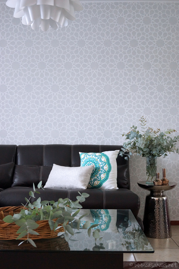 Our Moroccan inspired living room // Nuestra sala de inspiración marroquí // Casa Haus