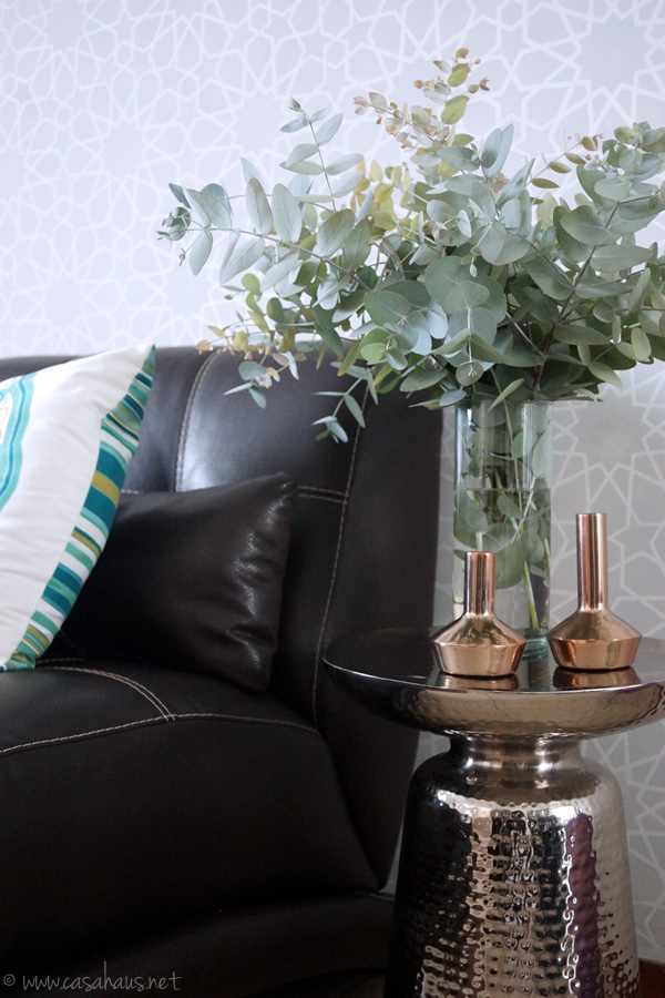 Our Moroccan inspired living room // Nuestra sala de inspiración marroquí // Casa Haus