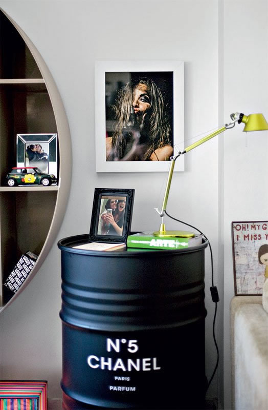 Small, fun home with lots of creative ideas // Pequeña casa llena de buenas ideas