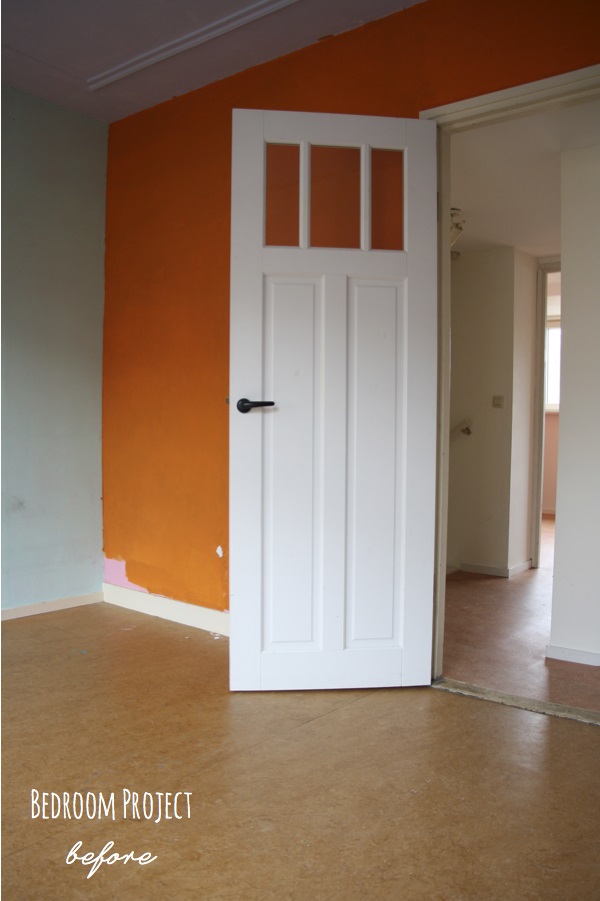Gorgeous white bedroom before and after // Antes y después: Hermoso dormitorio blanco y sencillo // Casa Haus