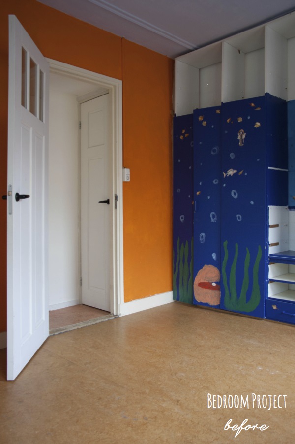 Gorgeous white bedroom before and after // Antes y después: Hermoso dormitorio blanco y sencillo // Casa Haus