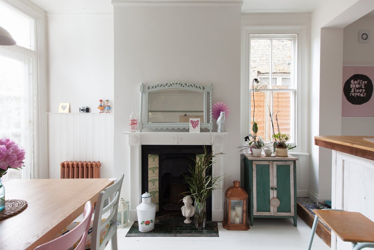 Lovely modern vintage kitchen // Hermosa cocina vintage moderno // casahaus.net