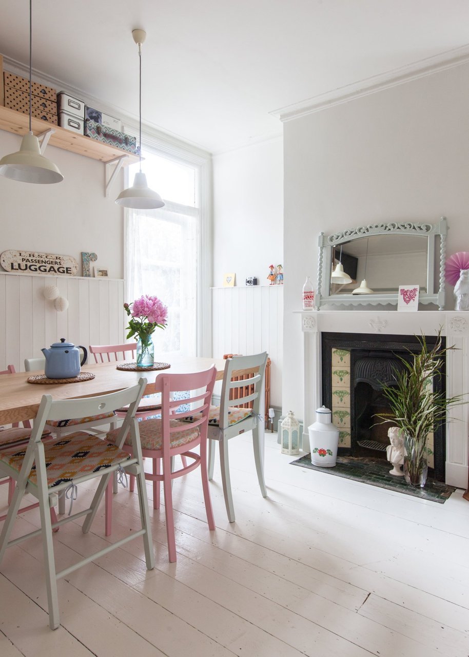 Lovely modern vintage kitchen // Hermosa cocina vintage moderno // casahaus.net