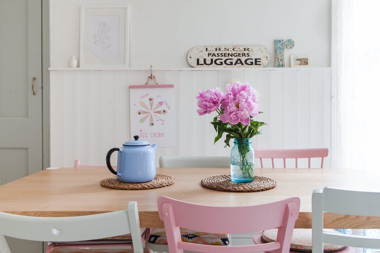 Lovely modern vintage kitchen // Hermosa cocina vintage moderno // casahaus.net