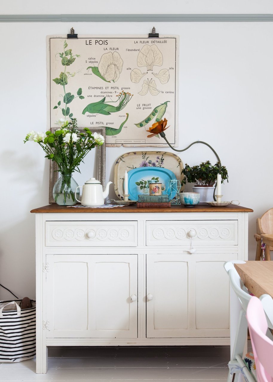 Lovely modern vintage kitchen // Hermosa cocina vintage moderno // casahaus.net