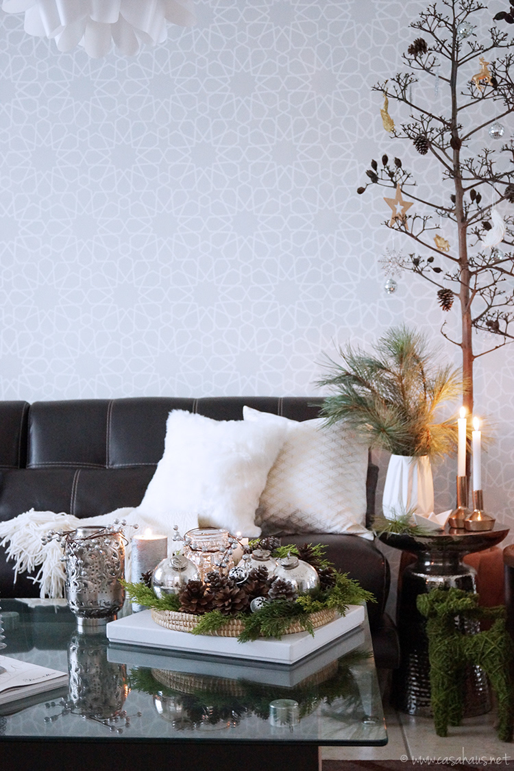 Our Nordic inspired Christmas / Nuestra Navidad nórdica // casahaus.net