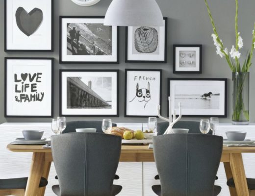 15 great ideas for your dining room walls / 15 ideas para decorar las paredes de tu comedor - Casa Haus Deco