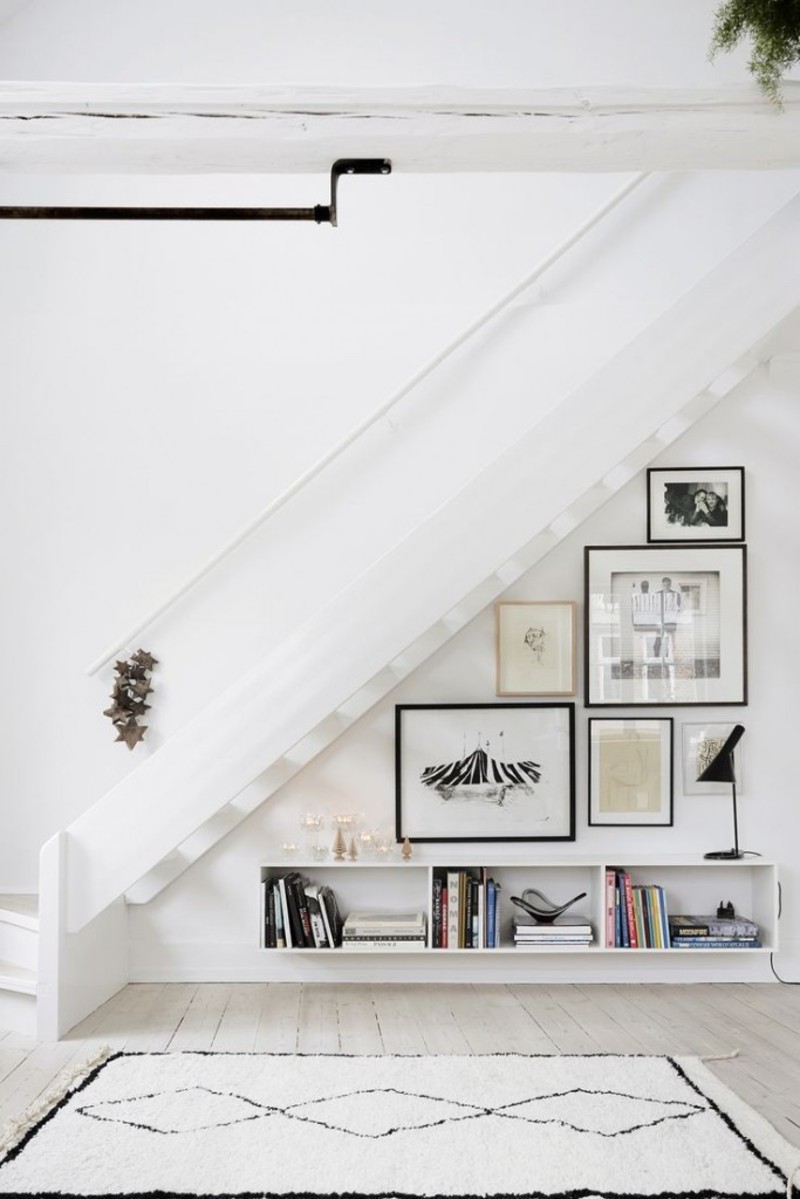 10 great under the stairs ideas / 10 ideas para aprovechar el espacio debajo de las escaleras / Casa Haus