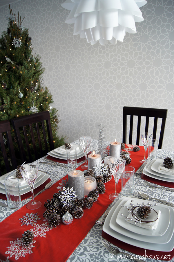 mesa navidad casahaus