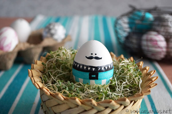 Casa Haus: Easter eggs / Huevos de Pascua