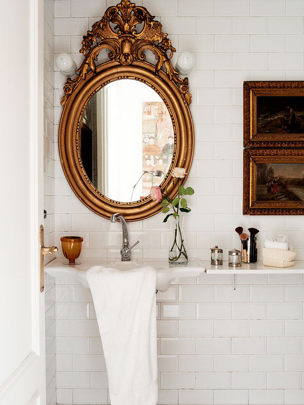 Ornate mirrors / Decorando con espejos clásicos / Casa Haus