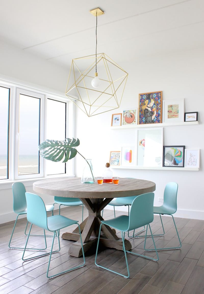 15 great ideas for your dining room walls / 15 ideas para decorar las paredes de tu comedor - Casa Haus Deco