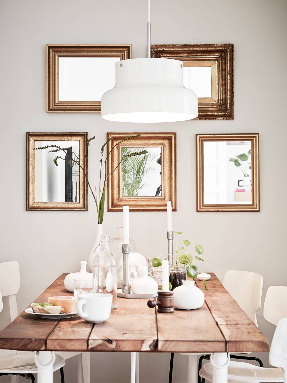 15 great ideas for your dining room walls / 15 ideas para decorar las paredes de tu comedor - Casa Haus Deco