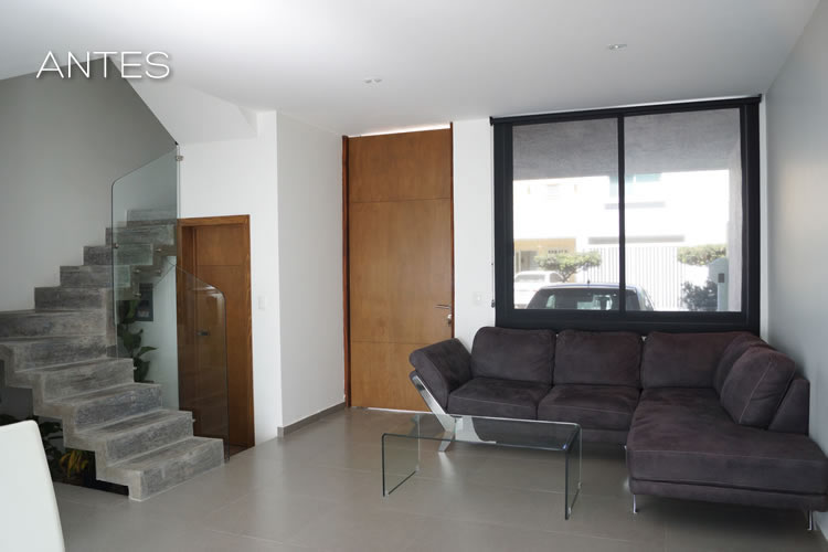 Scandi inspired living room makeover: before / Transformación sala estilo Scandi: antes - Casa Haus Deco